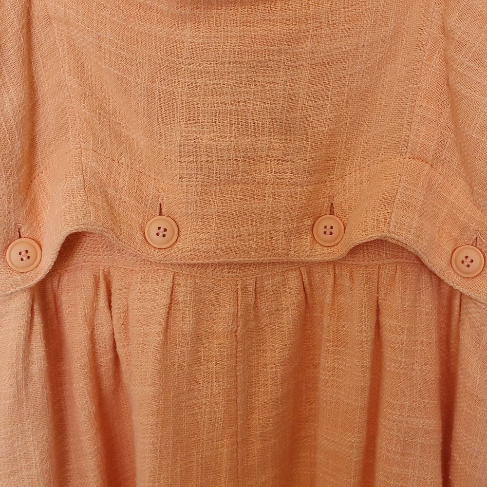 Anthropologie coral colored dress - Picture 4 of 7